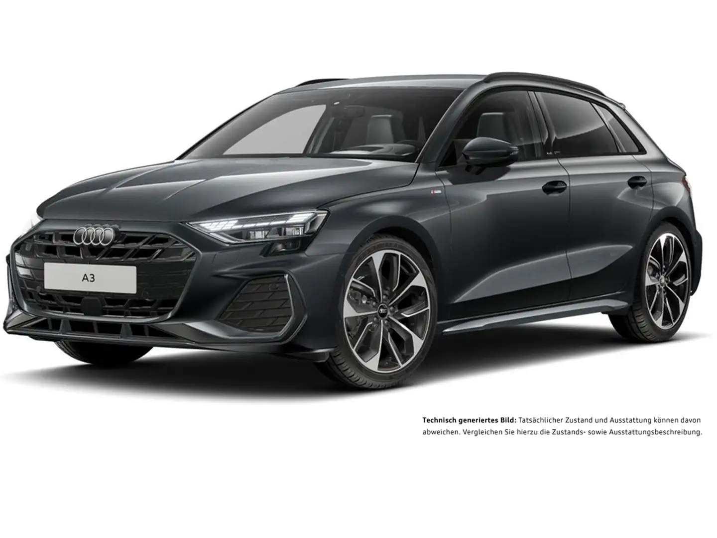 Audi A3 Sportback 35 S LINE FACELIFT AHK CAM ACC LM19 E... siva - 2