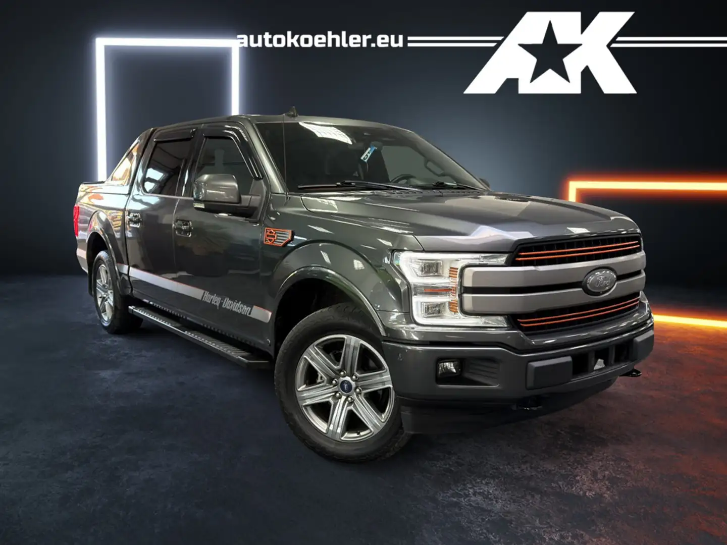 Ford F 150 Harley Davidson Edition, Whipple , Klappenauspuff Grau - 1