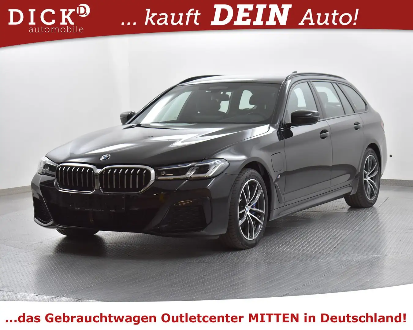 BMW 530 e xDr Sport Aut M PAKET+360+VIRTU+HEAD+H&K+PR Schwarz - 2