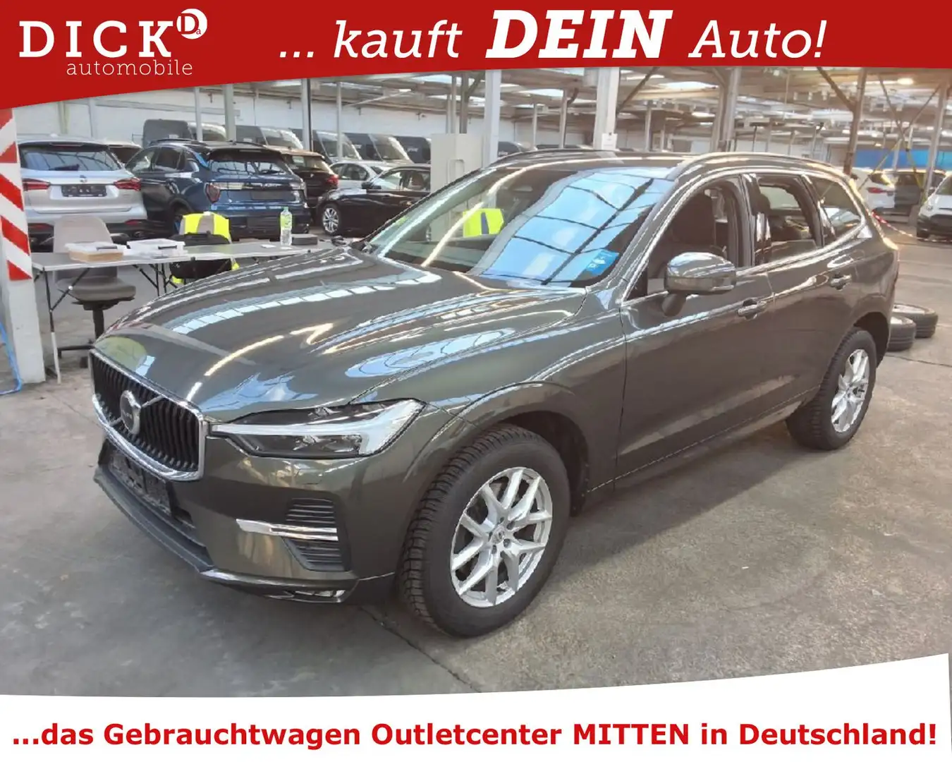 Volvo XC60 B4 Aut Mom Pro LED/H&K/DAB/STANDHZ/AHK/8Fa Grau - 1