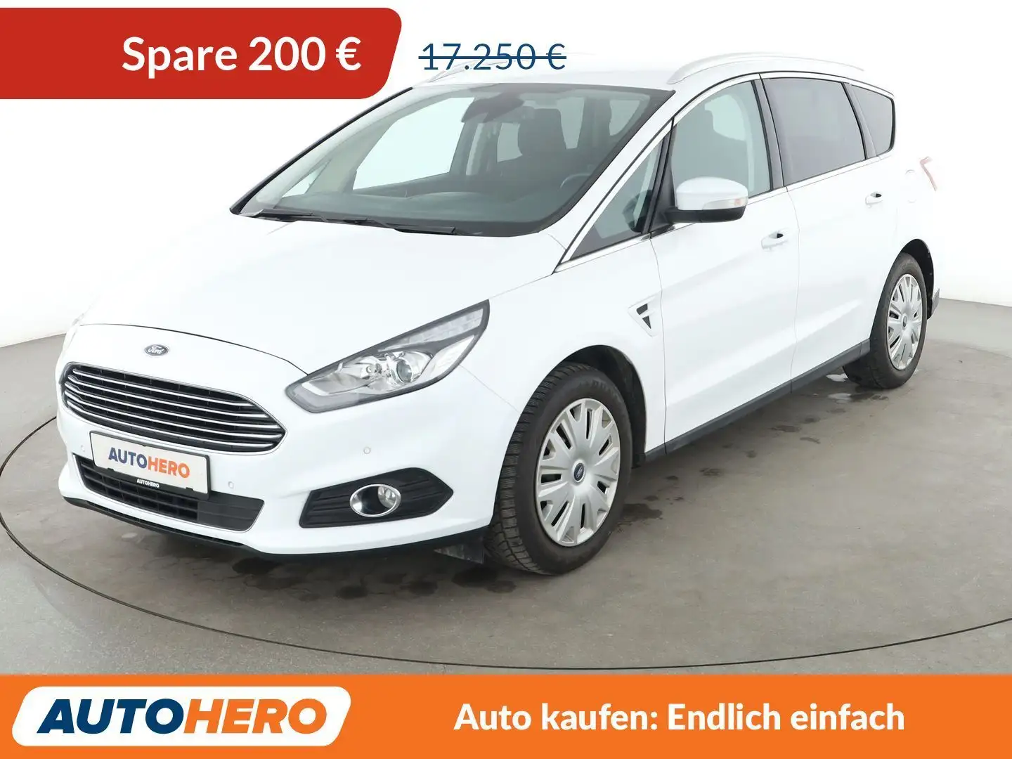 Ford S-Max 1.5 EcoBoost Titanium *TEMPO*CAM*PDC*SHZ* Weiß - 1