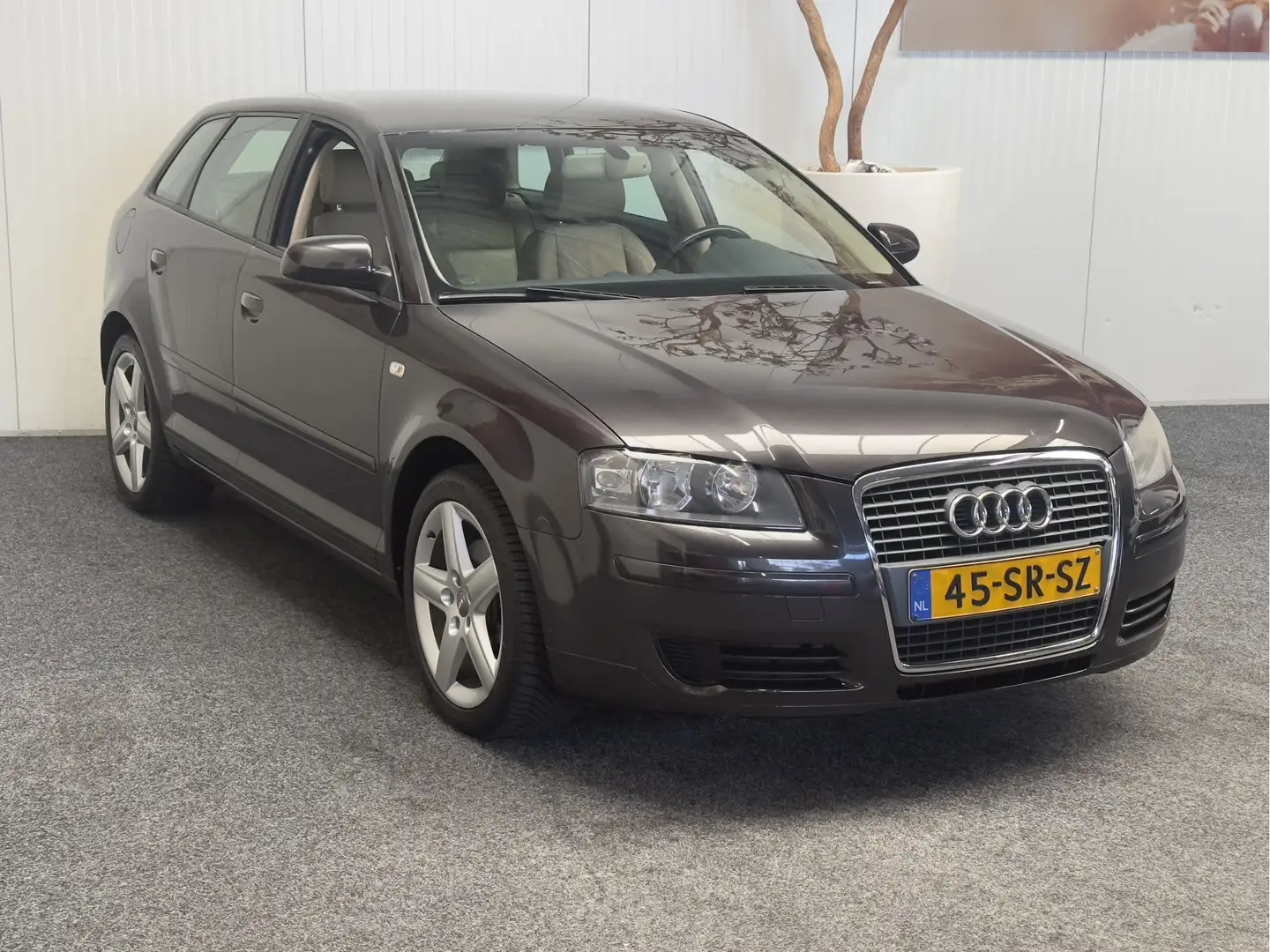 Audi A3 SPORTBACK 2.0 FSI AMBIENTE YOUNGTIMER LEDER CRUISE Gris - 2
