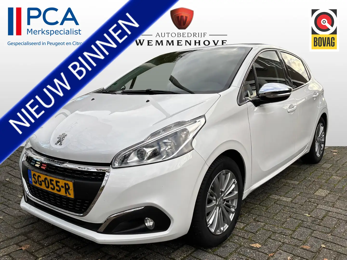 Peugeot 208 1.2 PureTech Allure Wit - 1