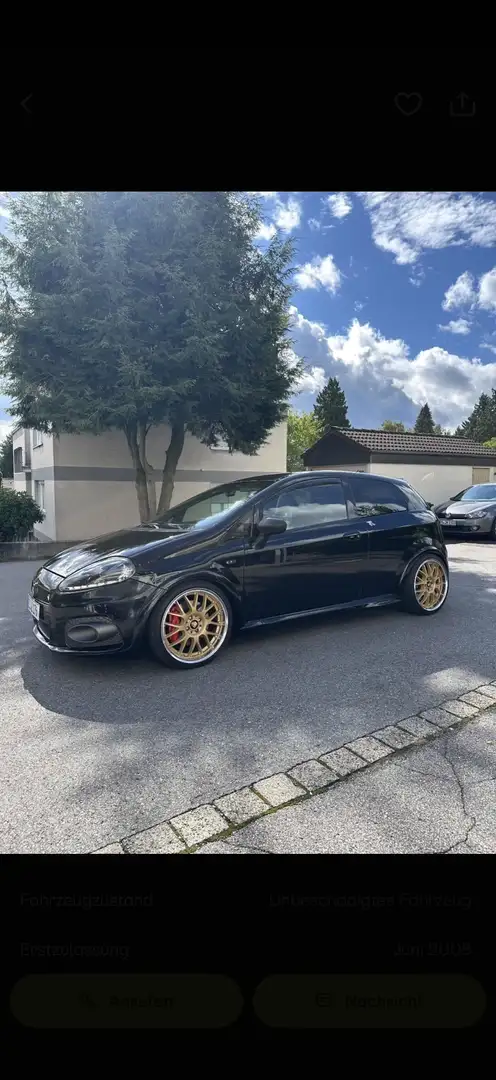 Abarth Grande Punto 1.4 16V Turbo Top Zustand ! Schwarz - 2