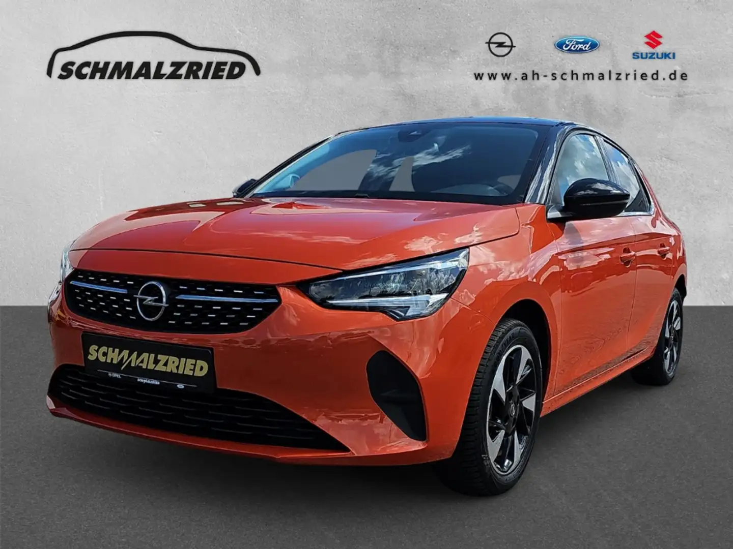 Opel Corsa-e e Elegance LED Apple CarPlay Android Auto Klimaaut Orange - 1