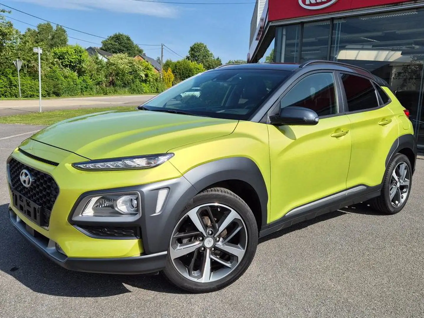 Hyundai KONA Kona 1.0 T-GDi GPF (EU6c) 26520 km ! ! ! Vert - 1