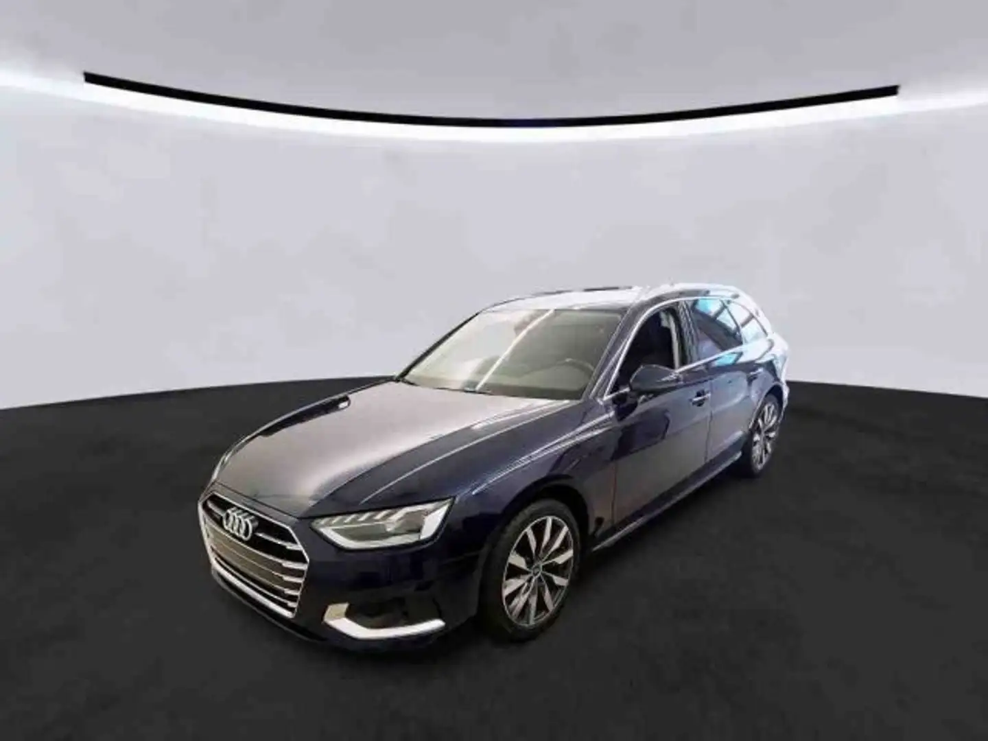 Audi A4 40 TDI QU S-TR MATRIX+NAVI+AHK+STHZG+VC Blau - 2