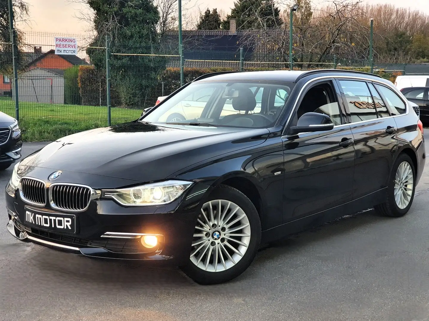 BMW 316 🟢2.0 DIESEL 116CV -  FULL CARNET - BOITE AUTO Noir - 1