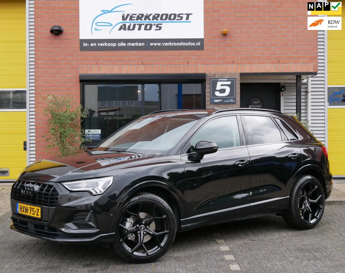 Audi Q3 35 TFSI S edition leder. camera. CarPlay. stoelver Negro - 1