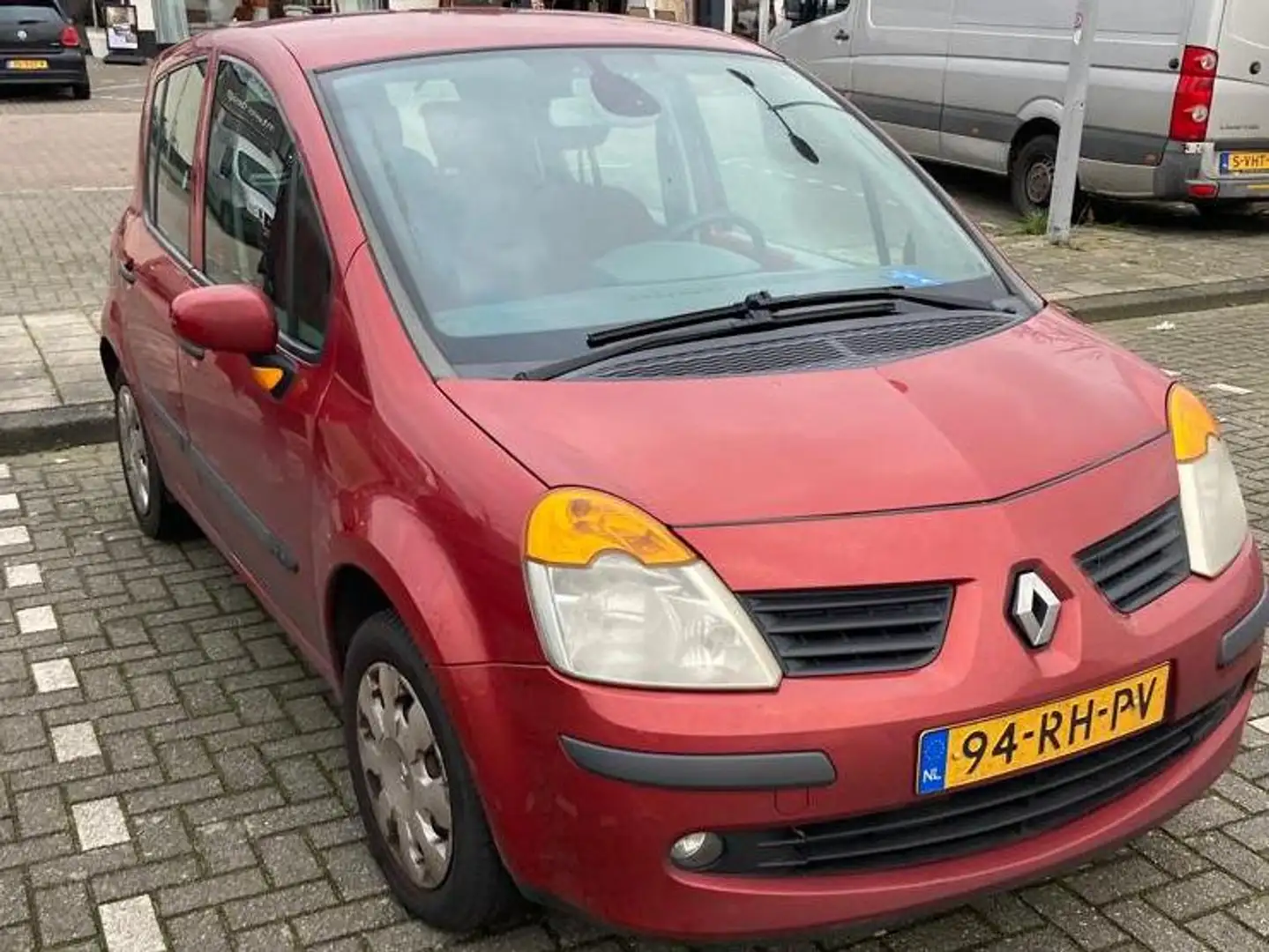 Renault Modus 1.4-16V Expr.Luxe Rood - 2