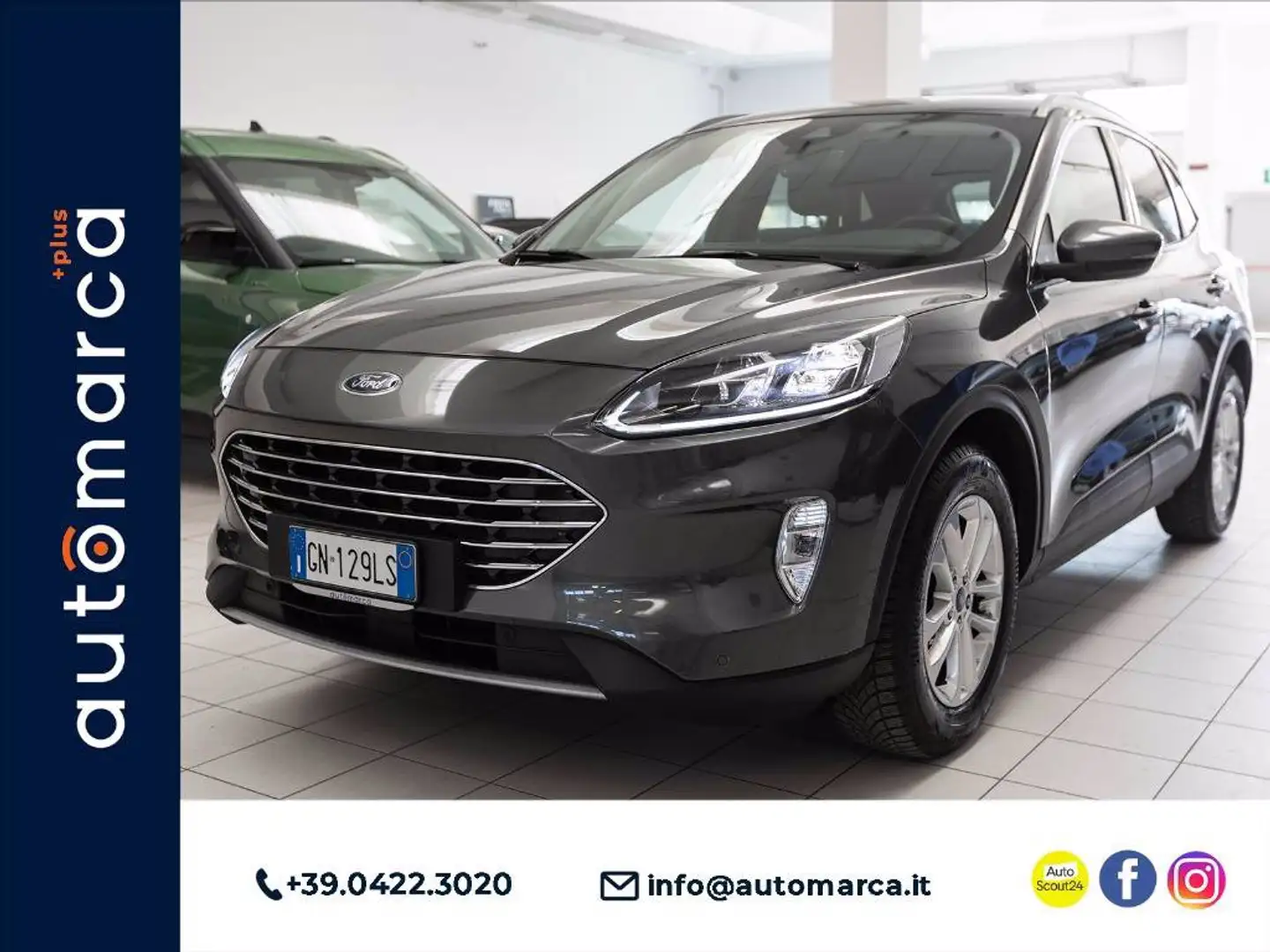 Ford Kuga 1.5 ecoboost Titanium X 2wd 150cv Grigio - 1