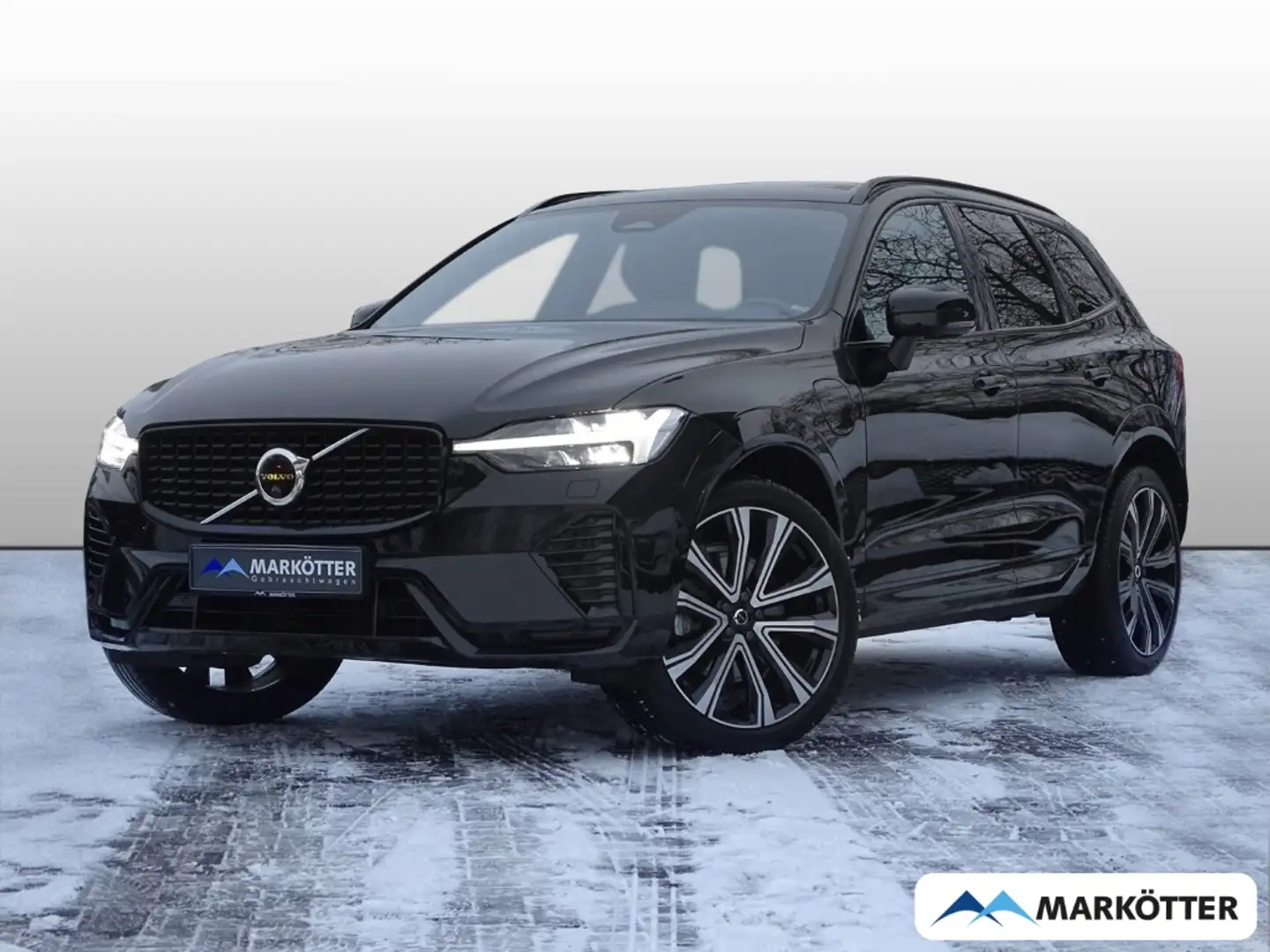 Volvo XC60 R Design Recharge Plug-In Hybrid AWD AHK Schwarz - 1
