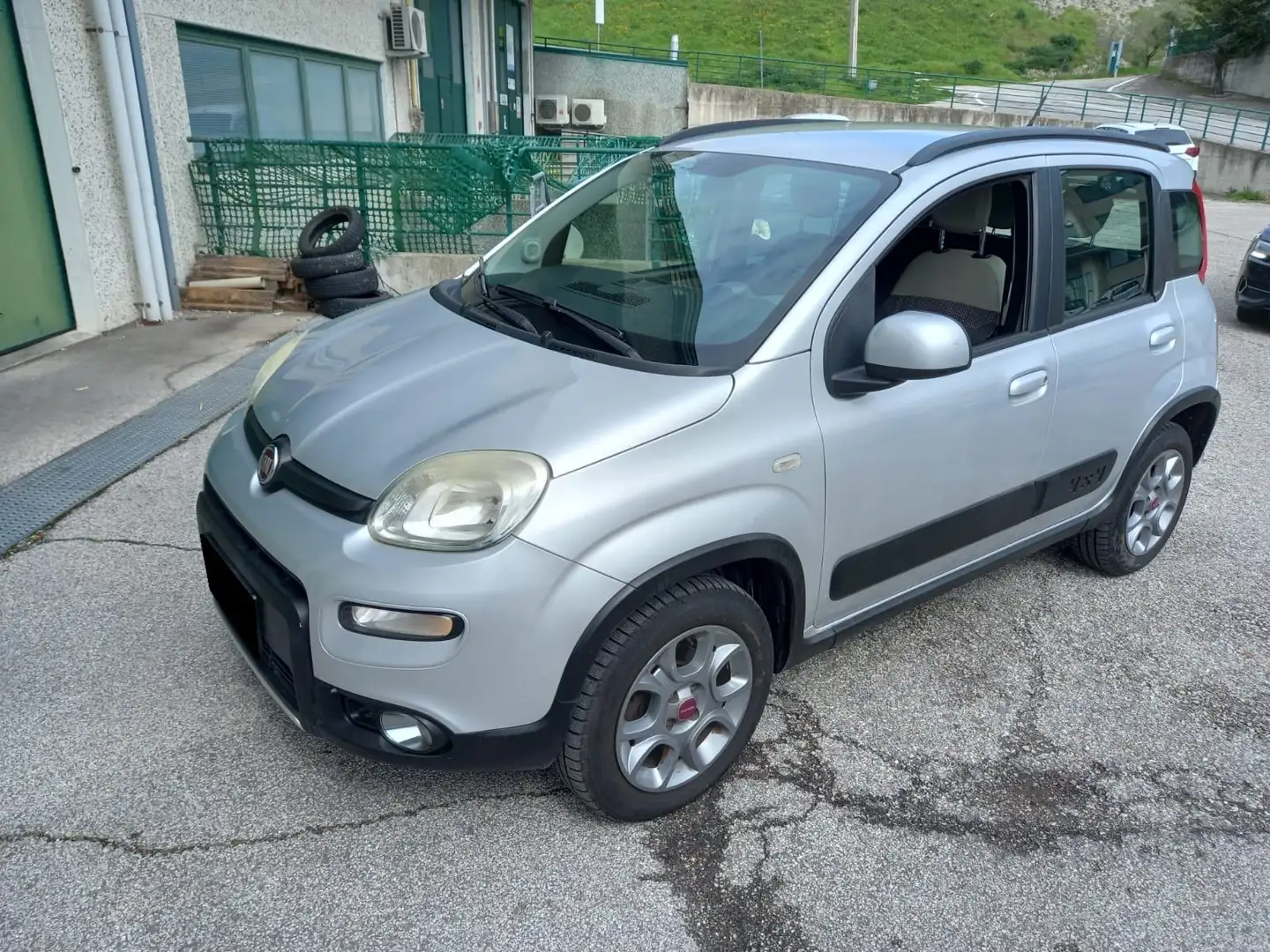 Fiat Panda 1.3 mjt 16v 4x4 75cv Gancio Traino Argento - 1