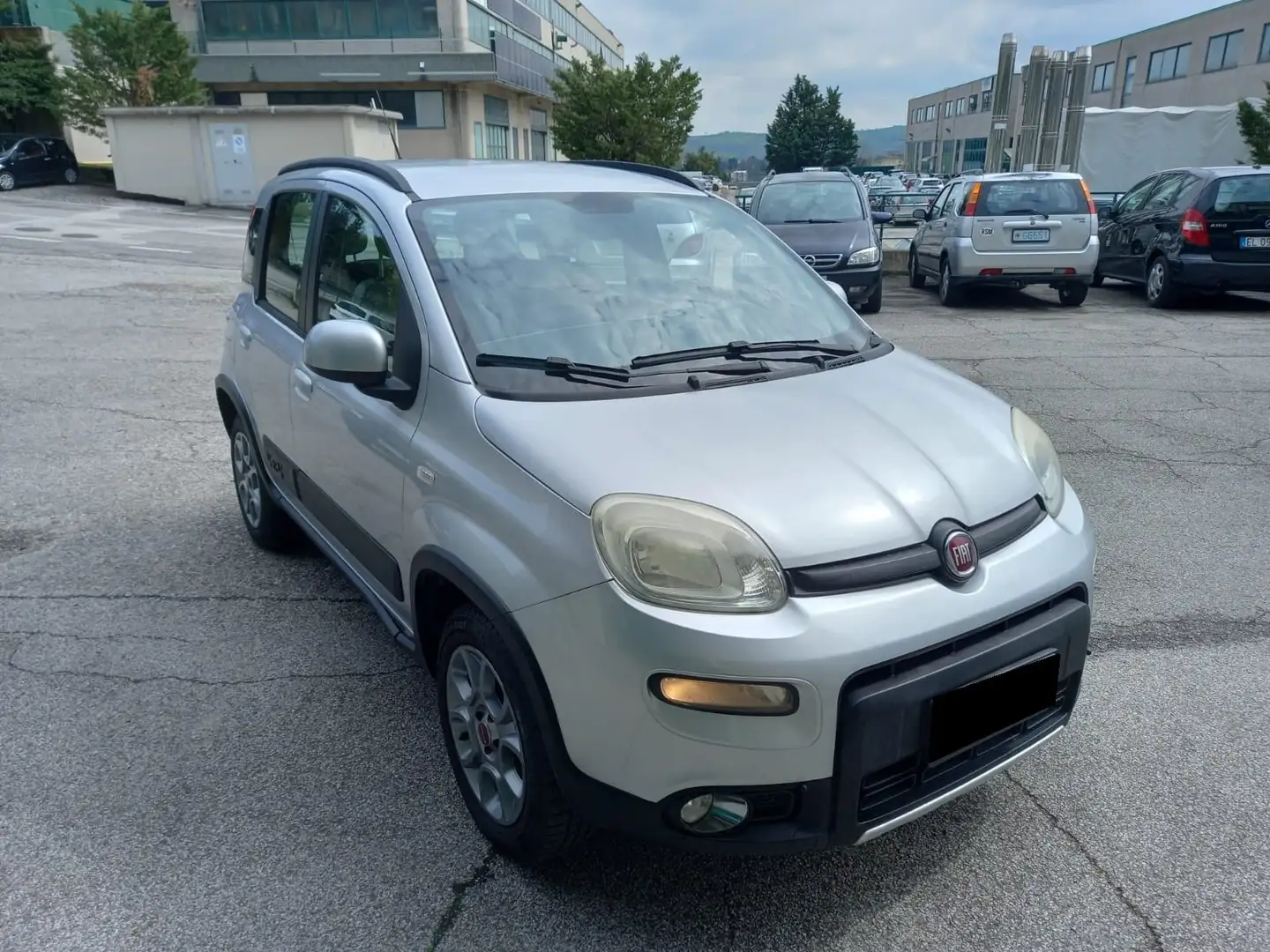 Fiat Panda 1.3 mjt 16v 4x4 75cv Gancio Traino Argento - 2