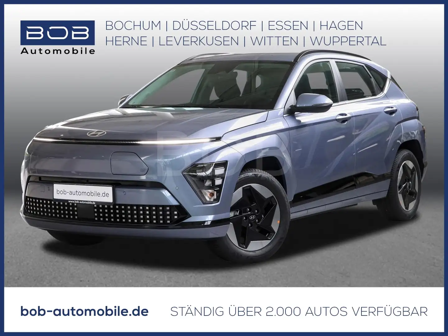 Hyundai KONA Elektro (SX2) 48,4kWh ADVANTAGE NAVI PDC BT Blau - 1