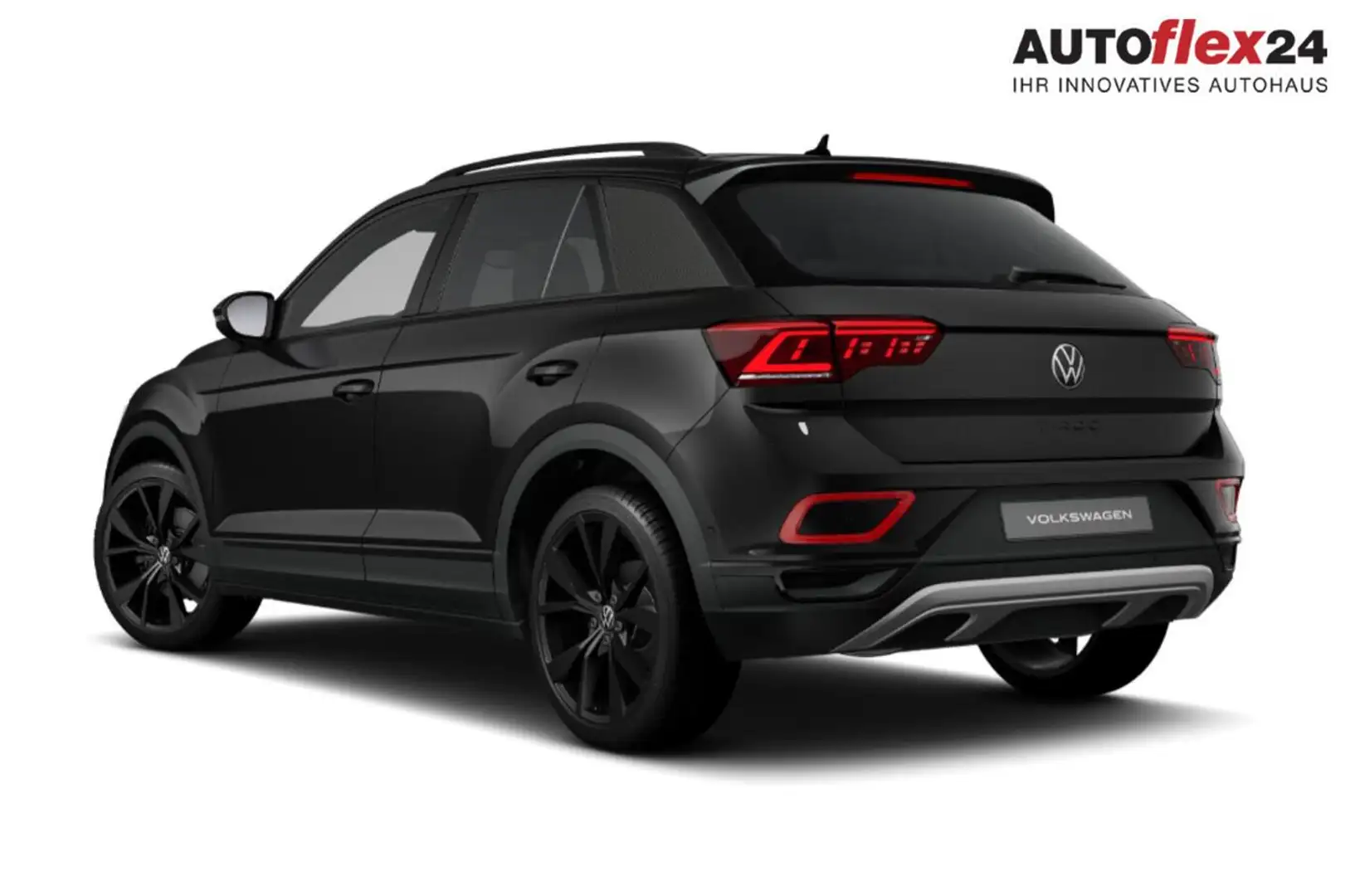 Volkswagen T-Roc Style 1.5 TSI DSG BlackP Matrix Nav IQ 19Z 110 ... Schwarz - 2