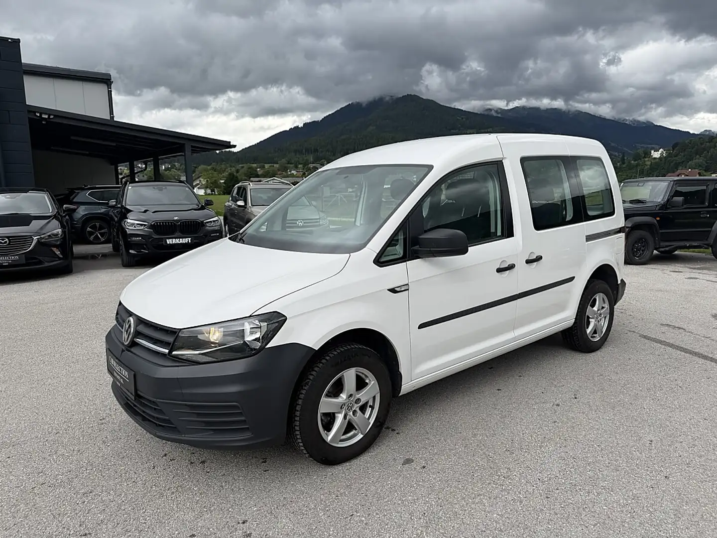 Volkswagen Caddy Kombi Conceptline 2,0 TDI Weiß - 2