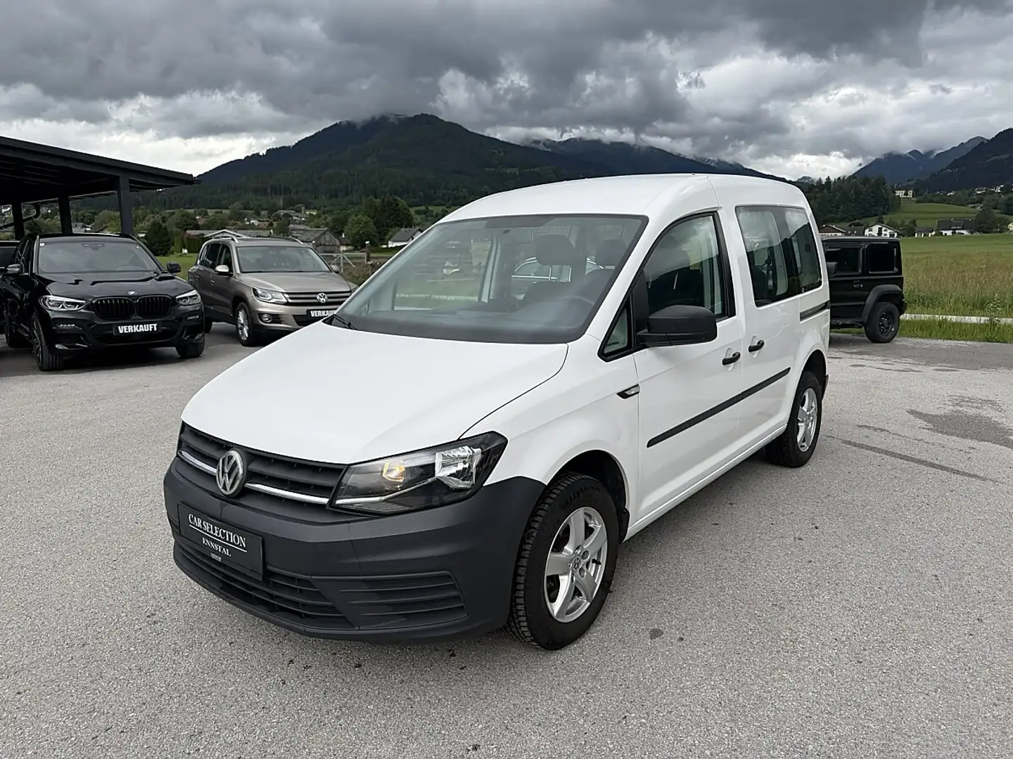 Volkswagen Caddy Kombi Conceptline 2,0 TDI Weiß - 1