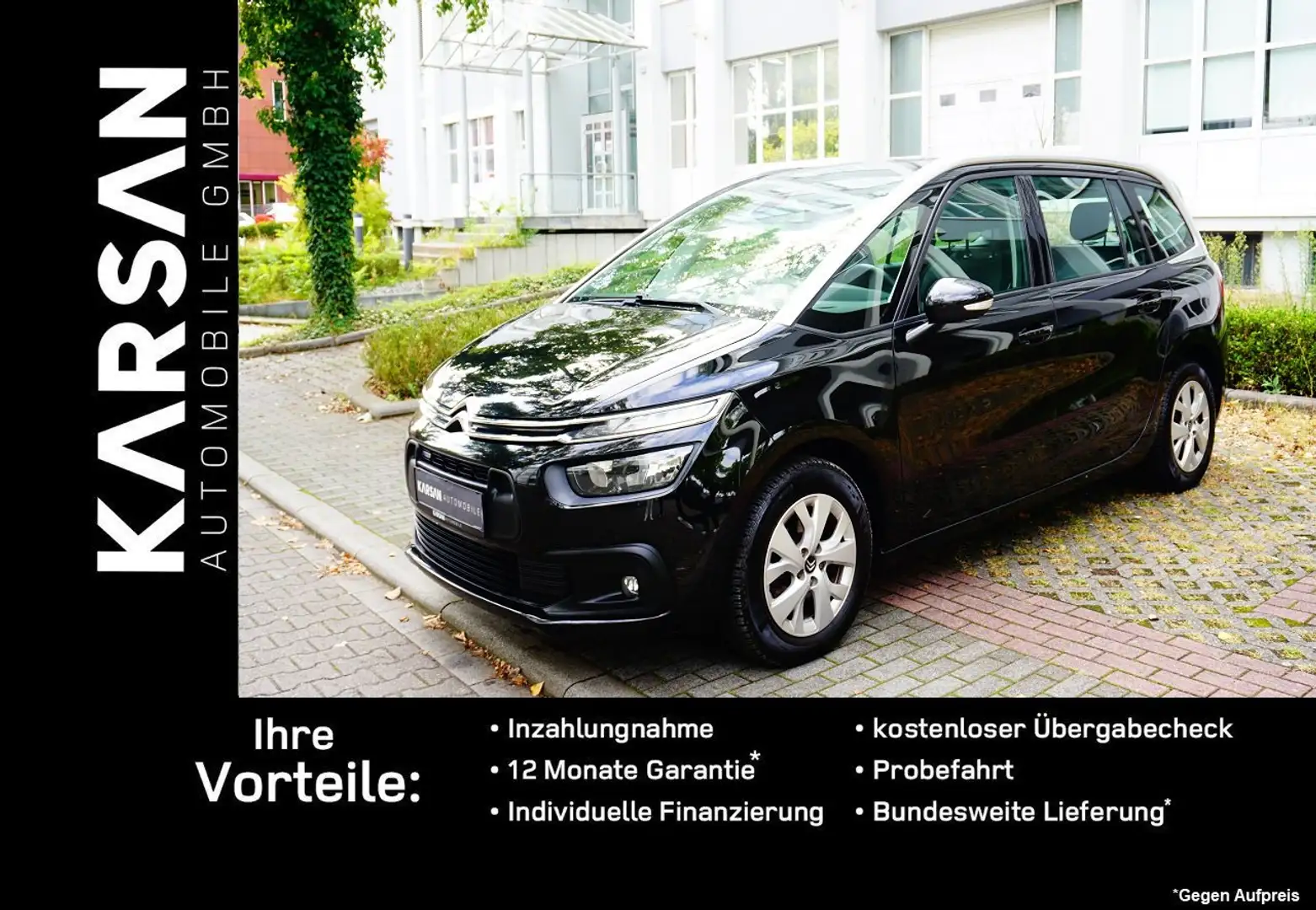 Citroen Grand C4 SpaceTourer Feel/PDC/AHK/PANORAM/KLIMA/ Schwarz - 1