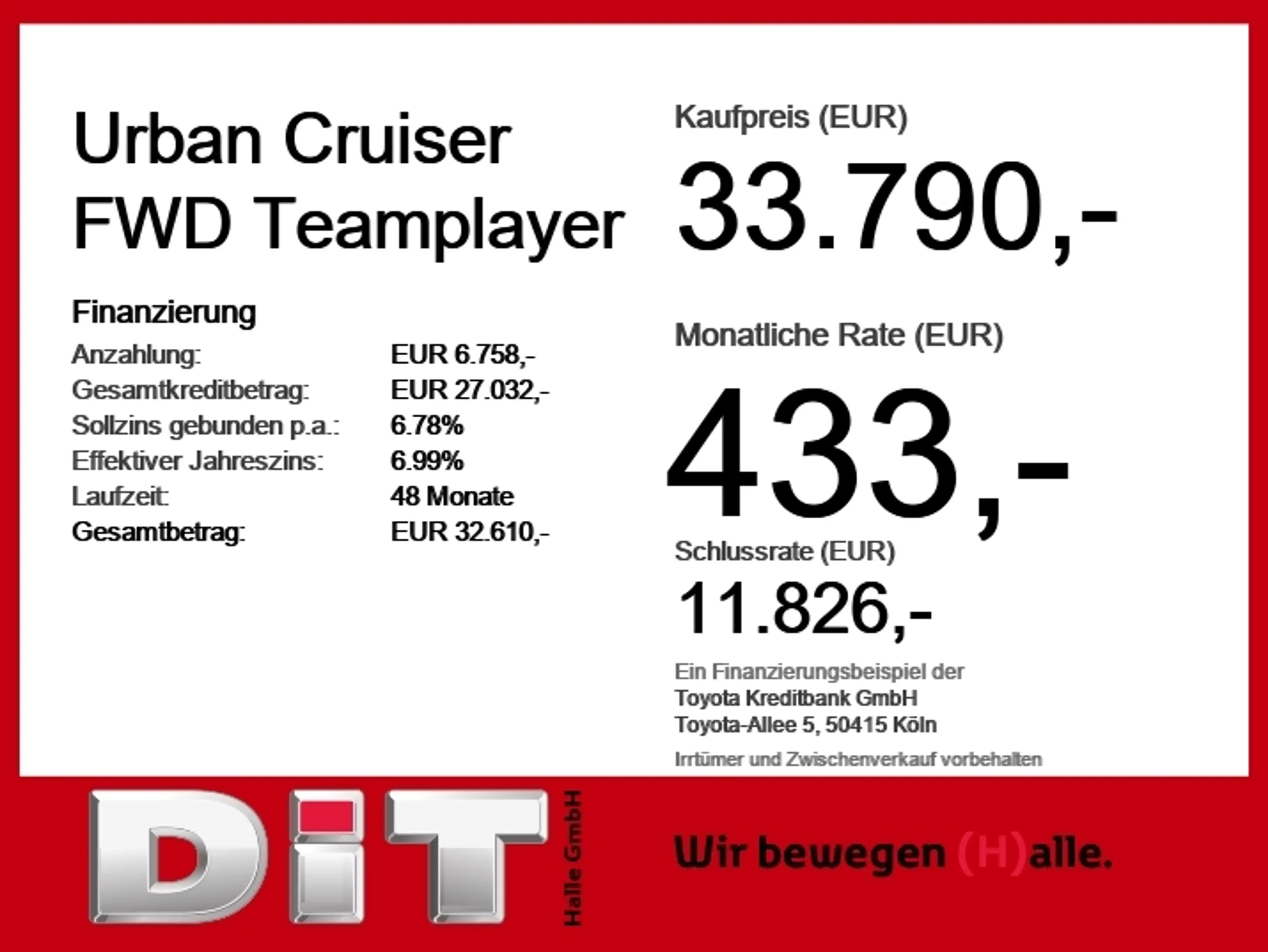Toyota Urban Cruiser FWD Teamplayer Klima Kamera Sitzhzg — photo 5