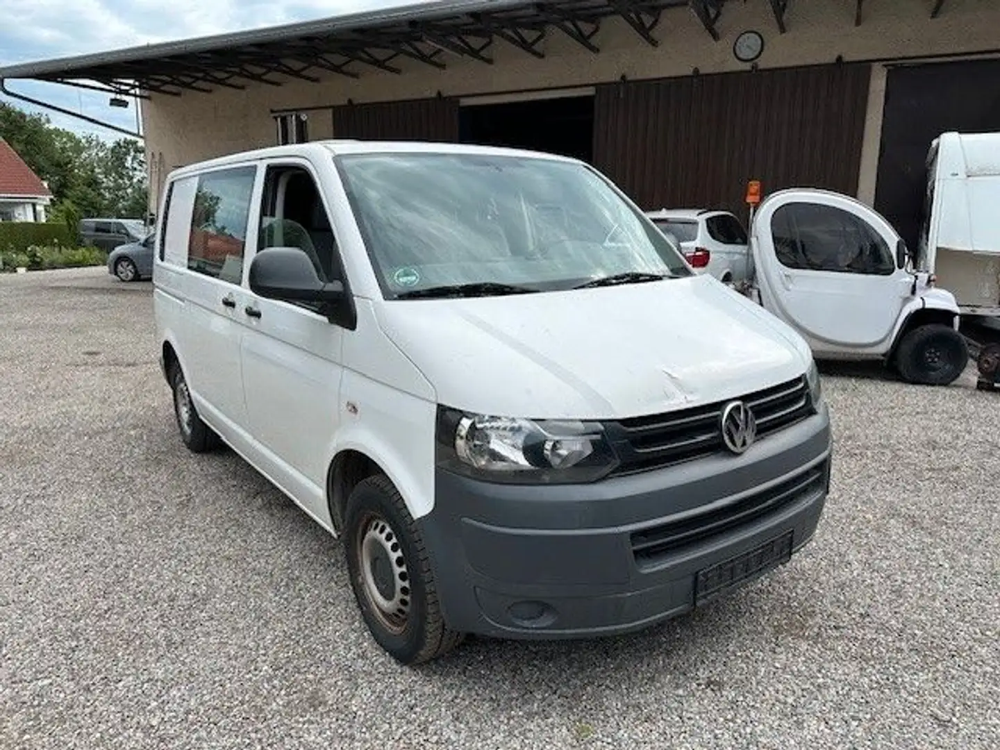Volkswagen T5 Transporter Kasten-Kombi Klima Bianco - 1
