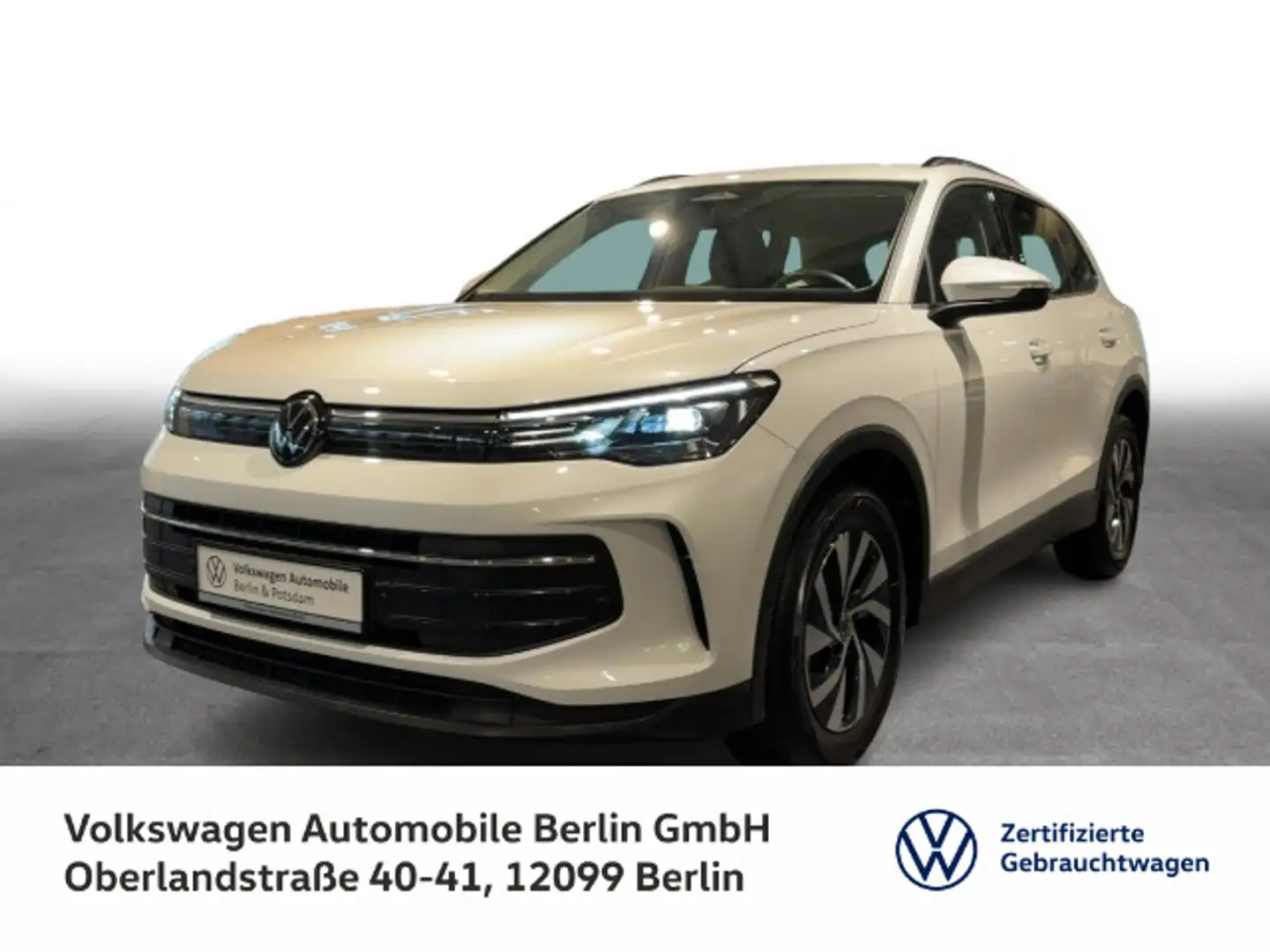 Volkswagen Tiguan 2.0TDI DSG NAVI AHK KAMERA 3J-Garantie LE Weiß - 1