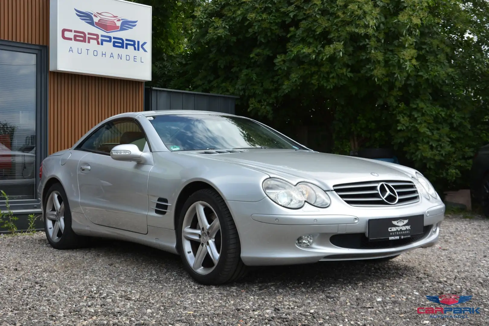 Mercedes-Benz SL 500 Roadster Aut. | R 230 | Servicegepflegt | Silber - 1