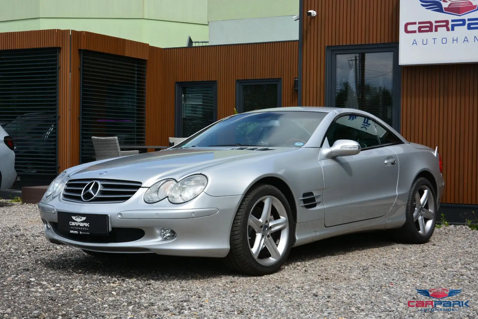 Mercedes-Benz SL 500 Roadster Aut. | R 230 | Servicegepflegt | Silber - 2