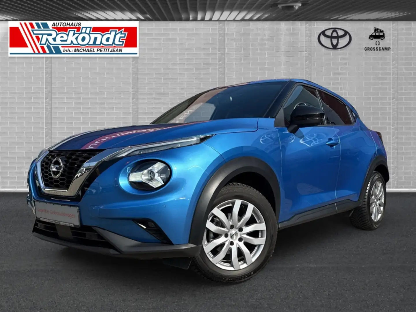 Nissan Juke DIG-T 117 N-CONNECTA Klimaautomatik,Sitzheizung Kék - 1