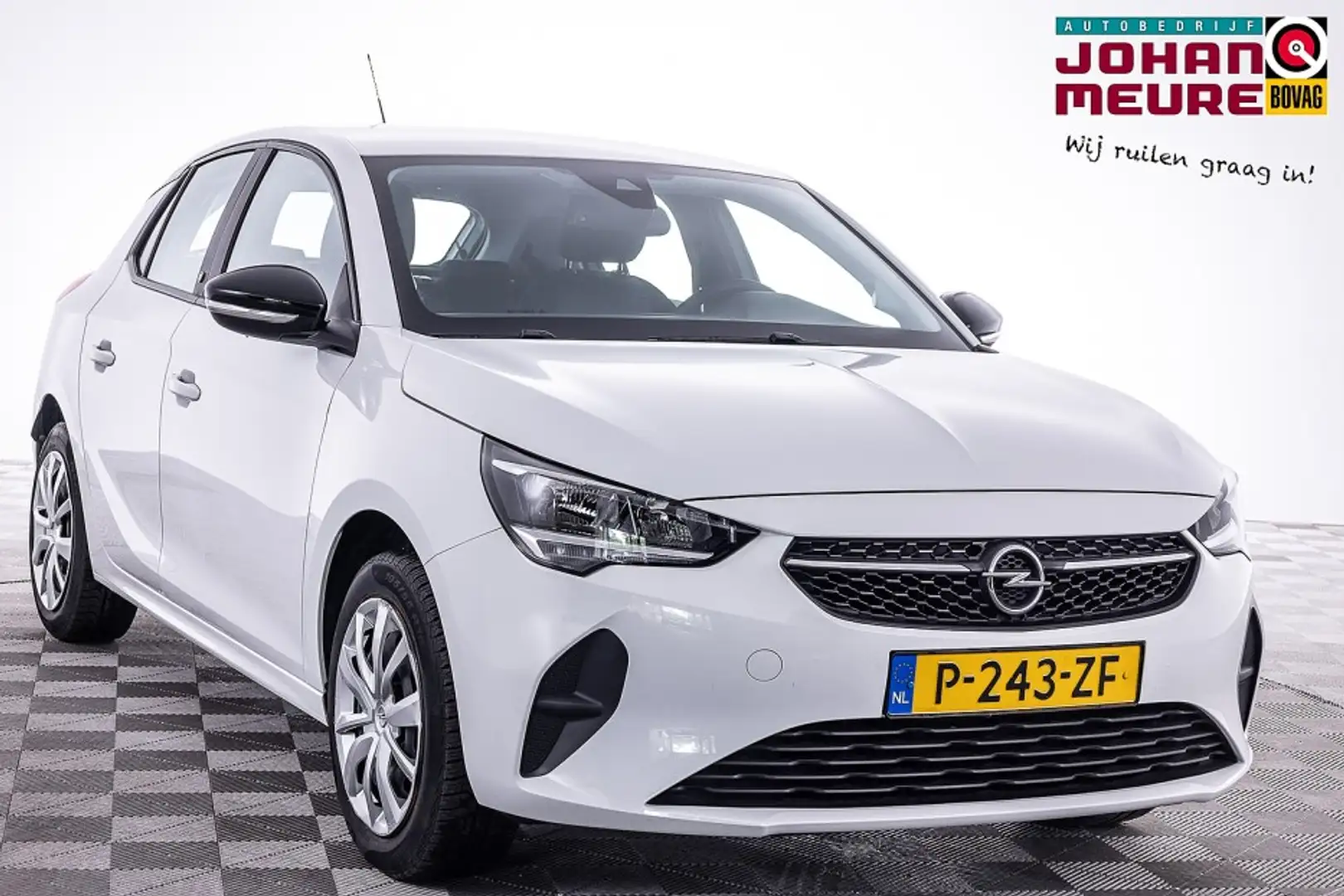 Opel Corsa-e Edition 50 kWh | 94% SOH | 3 Fase | NAVI ✅ 1e Eige Blanco - 1