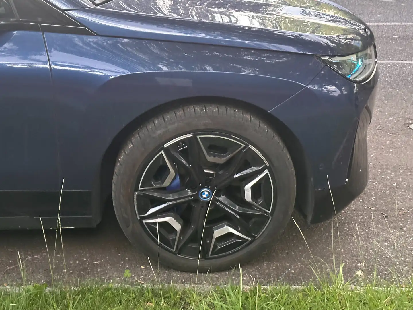 BMW iX iX xDrive 50 Bleu - 2
