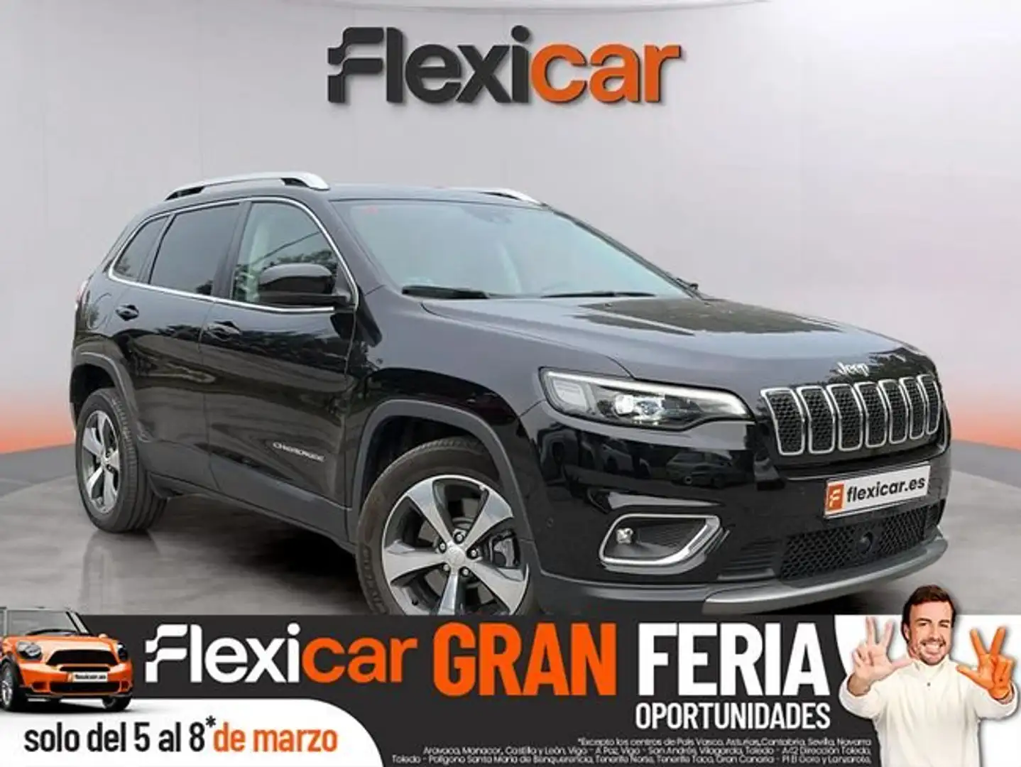 Jeep Cherokee 2.2 Overland 4WD 9AT Negro - 1