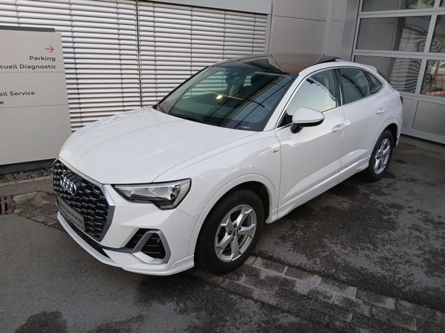 Audi Q3 Sportback S-line 40 TDI quattro s-tronic Blanc - 1