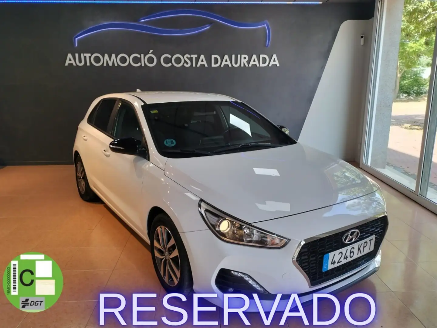 Hyundai i30 1.0 TGDI Go 120 Blanc - 1