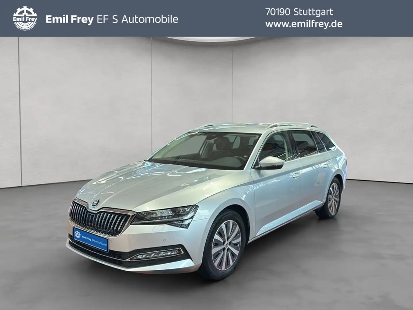 Skoda Superb Combi 1.5 TSI DSG Silber - 1