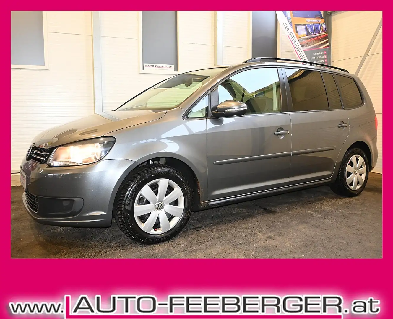 Volkswagen Touran Comfortline 1,6 BMT TDI DPF 7-sitzer!! Grau - 1