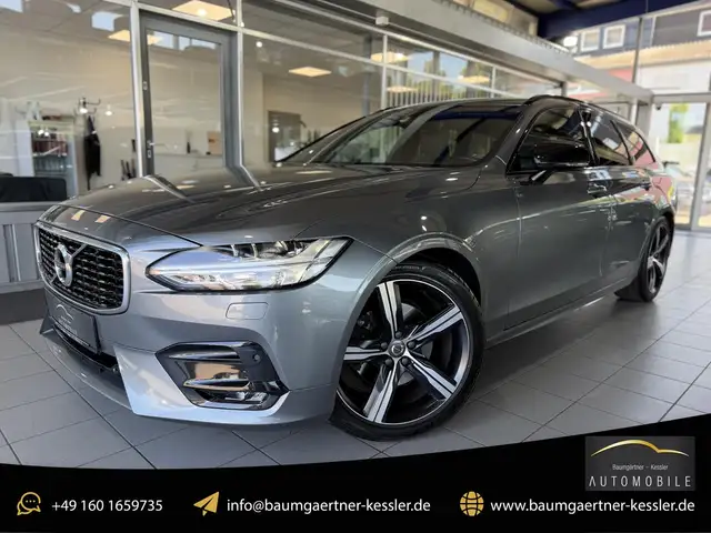 Volvo V90 R Design AWD 2.0d VIRT LED KAM H&K ACC MEM.