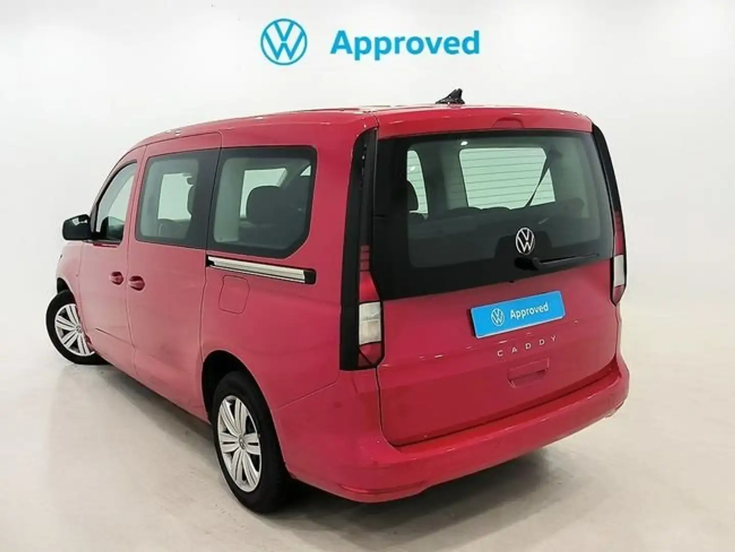 Volkswagen Caddy maxi 2.0 tdi 102 cv origin Rojo - 2