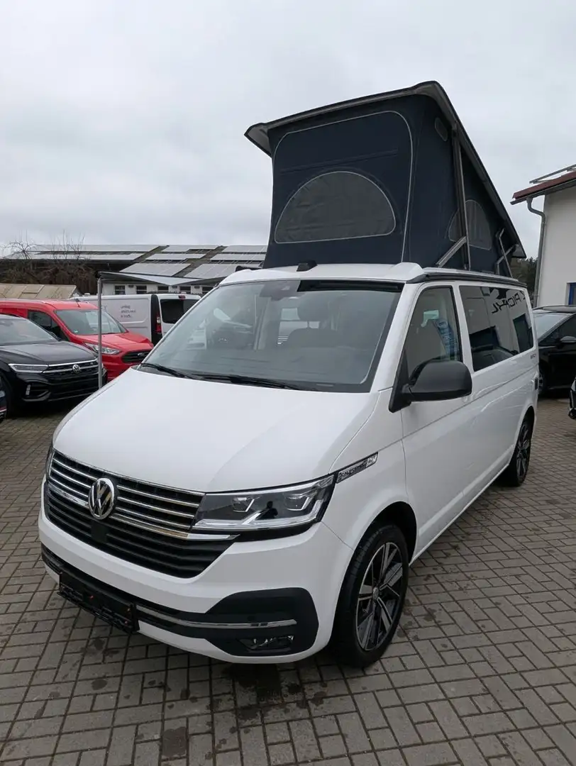 Volkswagen T6 California T6.1 California 2.0TDI DSG Beach Tour,Standh.LED Weiß - 2