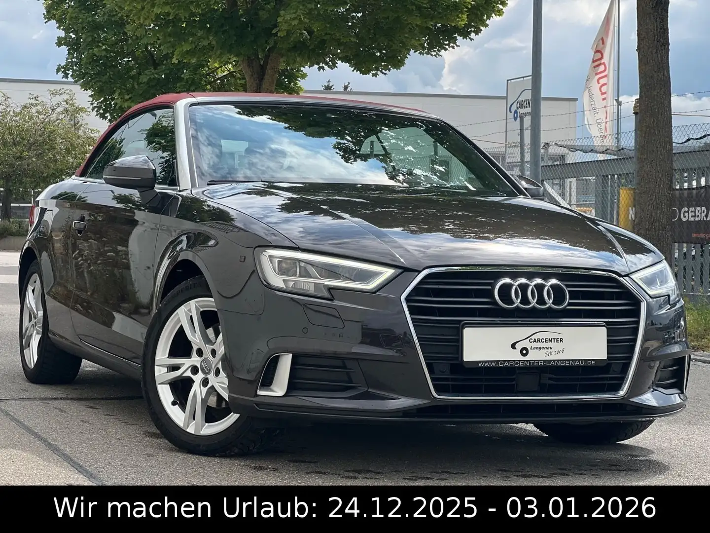 Audi A3 1.4 TFSI ACT Cabriolet sport + KOPF HEIZUNG Braun - 1