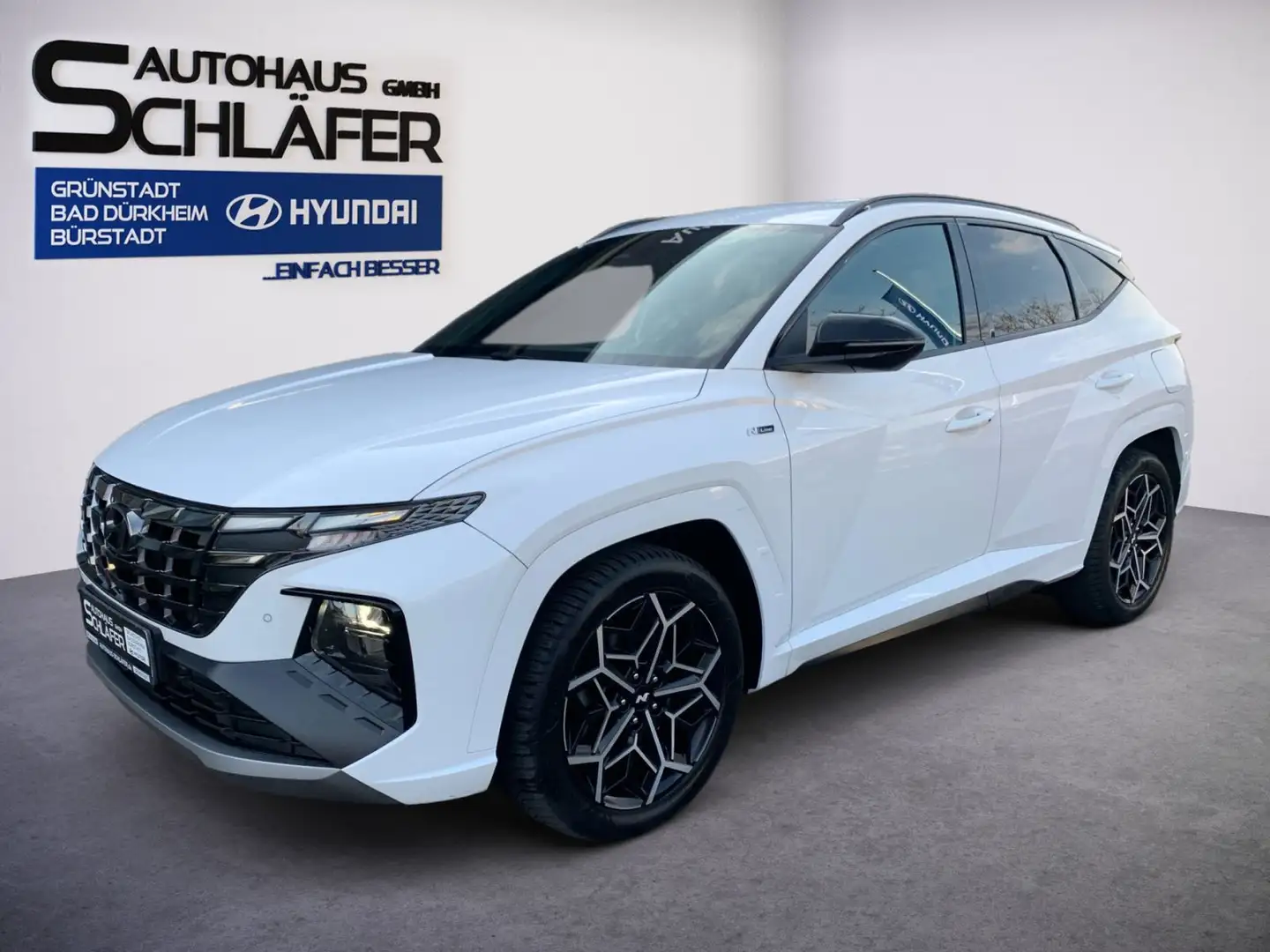 Hyundai TUCSON TUCSON 1.6 T-GDI N Line Mild-Hybrid Navi LED Weiß - 1