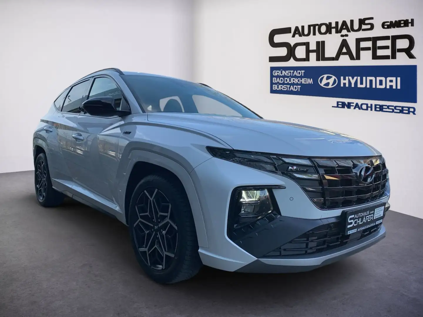 Hyundai TUCSON TUCSON 1.6 T-GDI N Line Mild-Hybrid Navi LED Weiß - 2