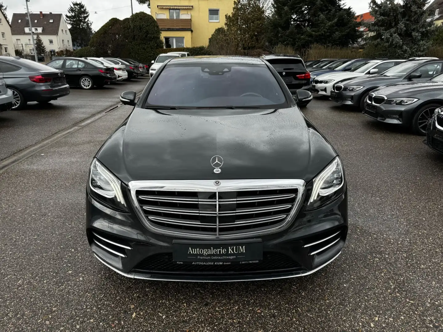 Mercedes-Benz S 400 d L 4M AMG-LINE|BURMESTER|PANO|HUD|NAPPA Fekete - 2