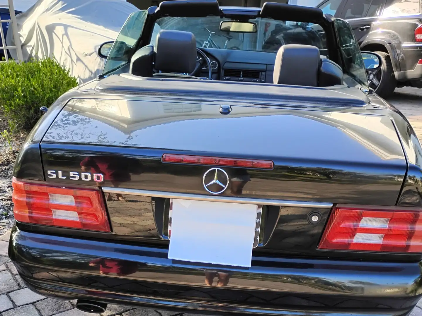 Mercedes-Benz SL 500 cabrio,129 Negro - 2