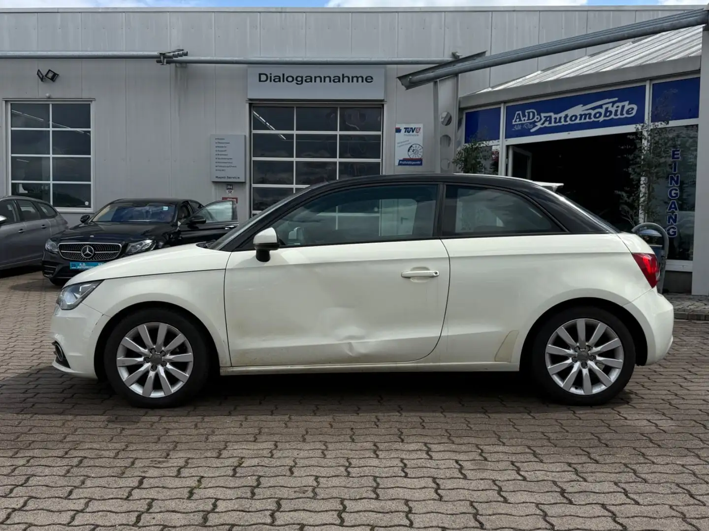 Audi A1 ambition XENON Weiß - 2