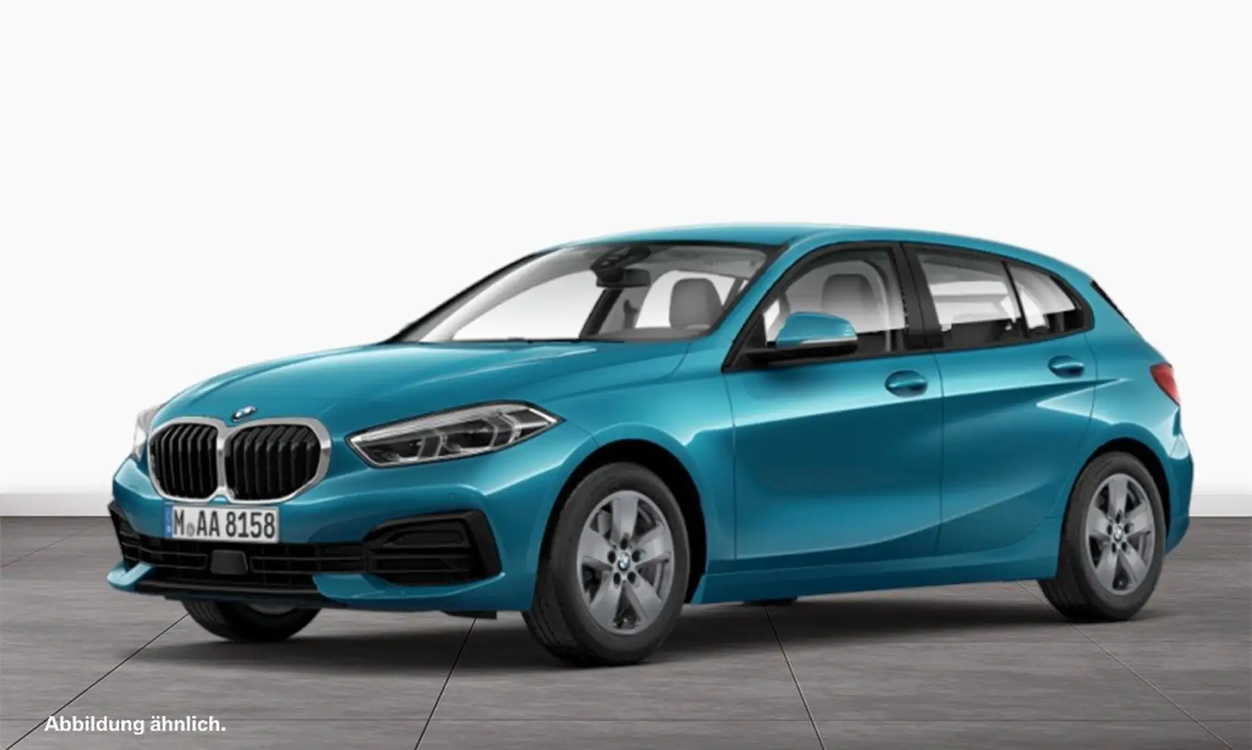 BMW 118 i Hatch Advantage NAVI DAB LED Tempomat Shz Blau - 1