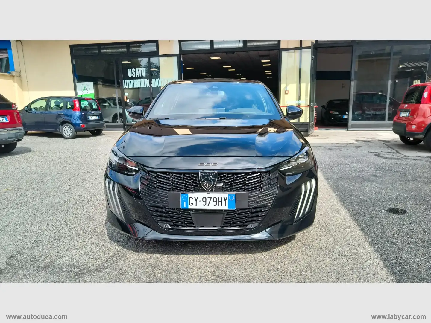 Peugeot 208 Hybrid 110 e-DCS6 GT NO VINCOLI Nero - 2