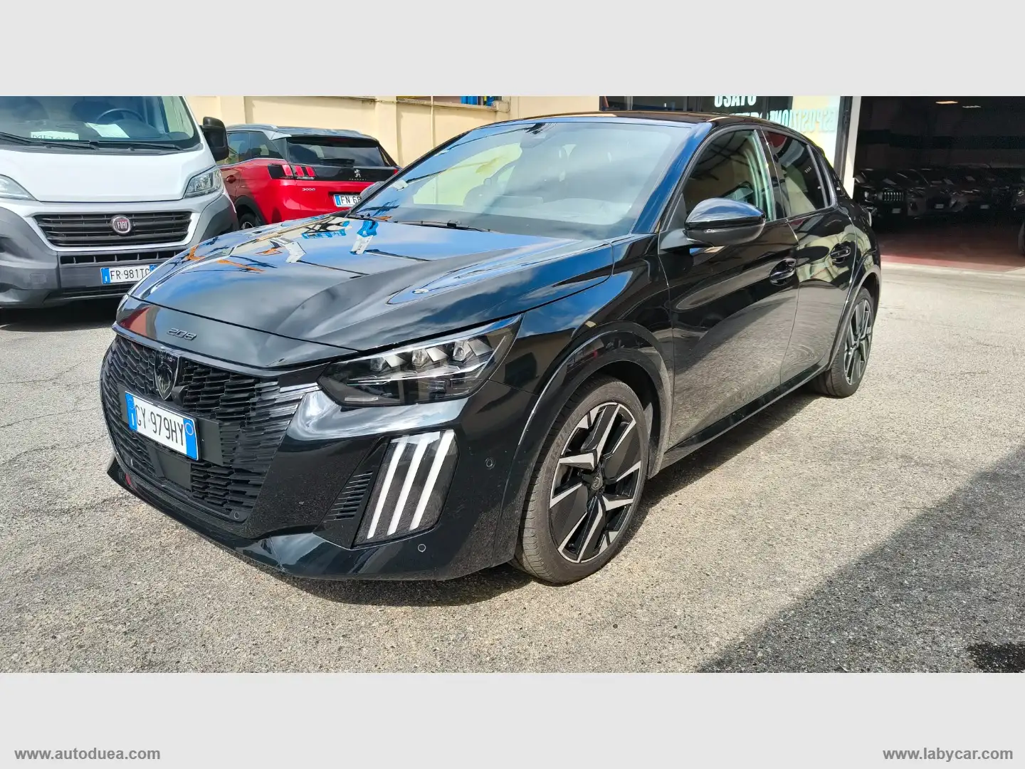 Peugeot 208 Hybrid 110 e-DCS6 GT NO VINCOLI Nero - 1
