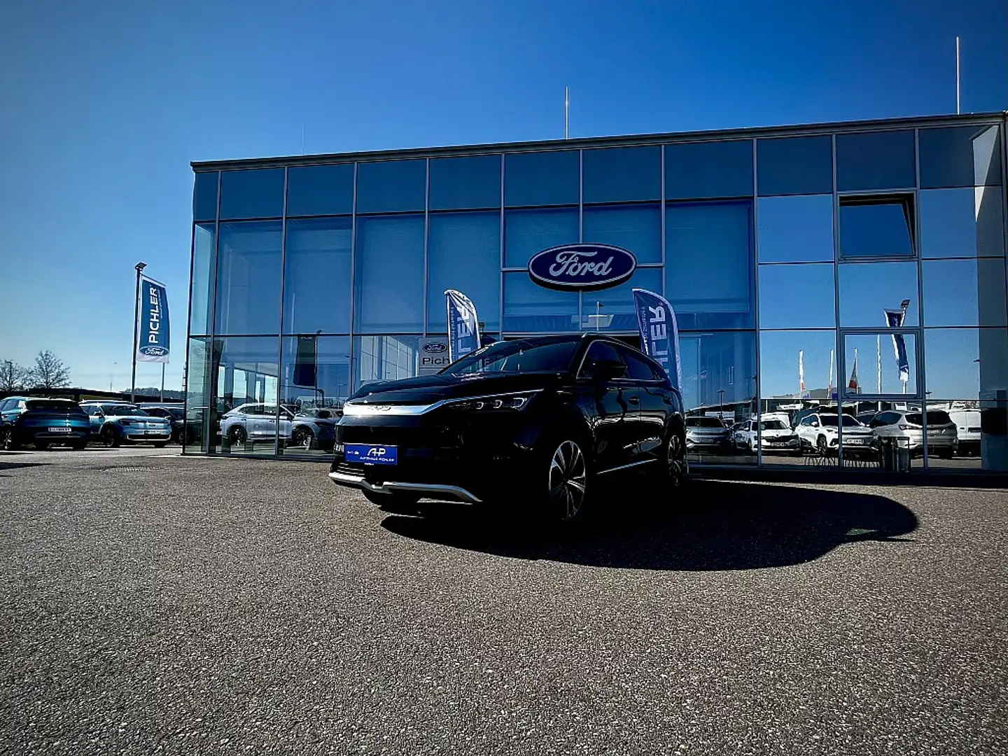 BYD Tang Flagship Facelift 108,8 kWh 517PS GEWERBE AKTION Zwart - 2