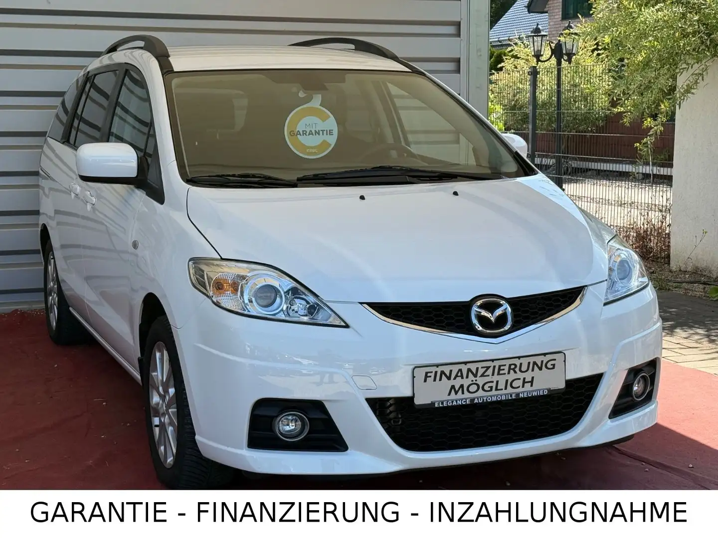 Mazda 5 Lim. 1.8/Garantie/Scheckheft/7.Sitze/WENIG KM Wit - 1